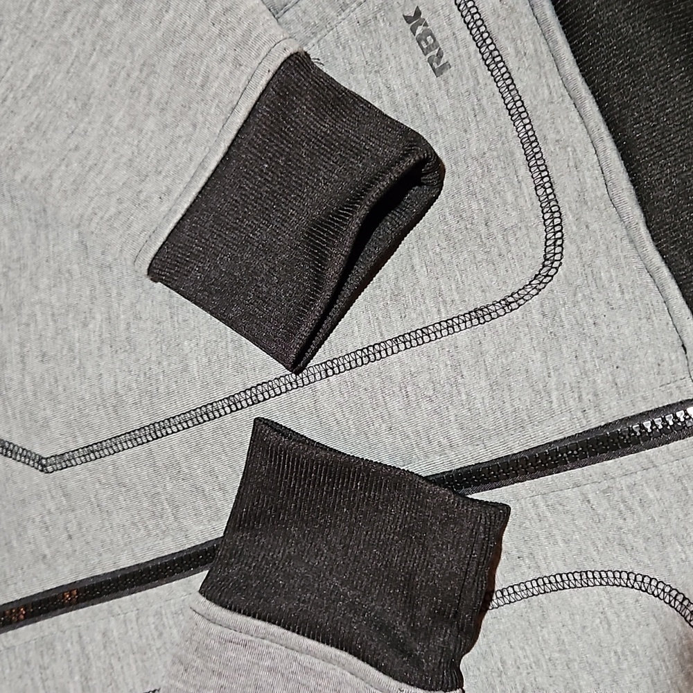 SOLD RBX | Gray Athletic Zip Up Jacket - Picture 5 of 8